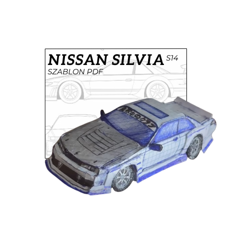 NISSAN SILVIA S14 *szablon*