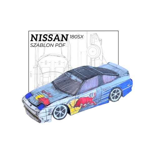 NISSAN 180SX *szablon*