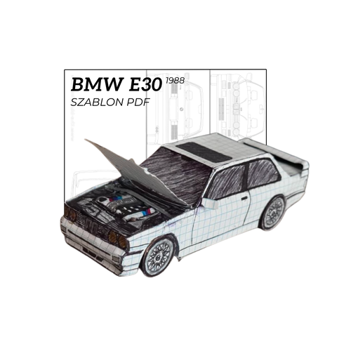 BMW E30 1988 *szablon*